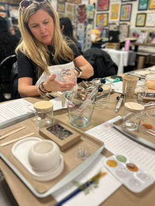 Paint + Pour  Candle Workshop  February 26th  Maker House