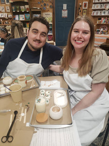 Paint + Pour  Candle Workshop  February 26th  Maker House